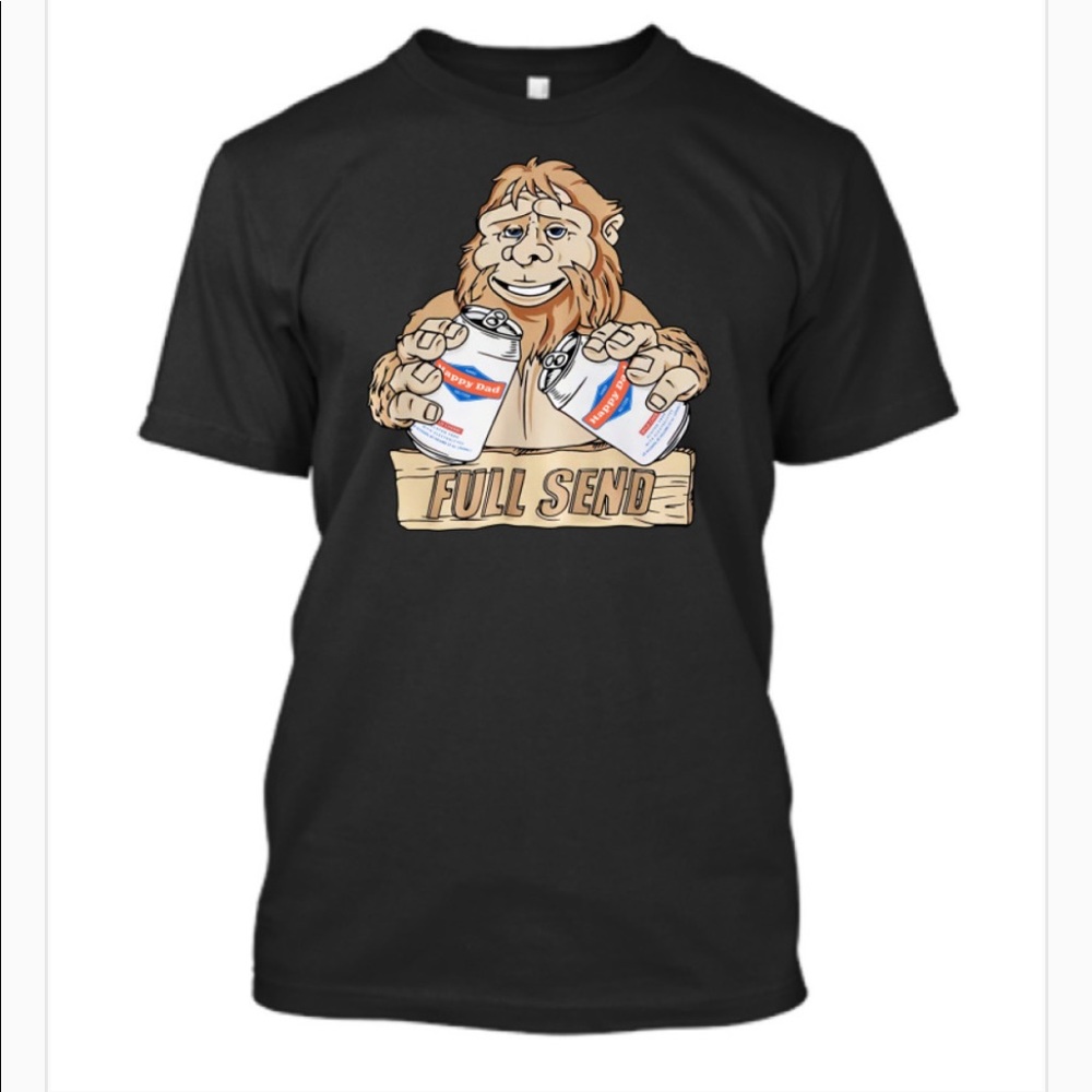 HAPPY DAD BIGFOOT TEE NELK BOYS FULL SEND
